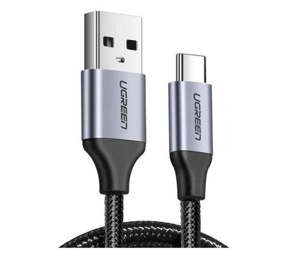 UGREEN US288 Kabel USB do USB-C QC3.0 0,25m z aluminiową wtyczką 6957303861248 - 1257643 - zdjęcie